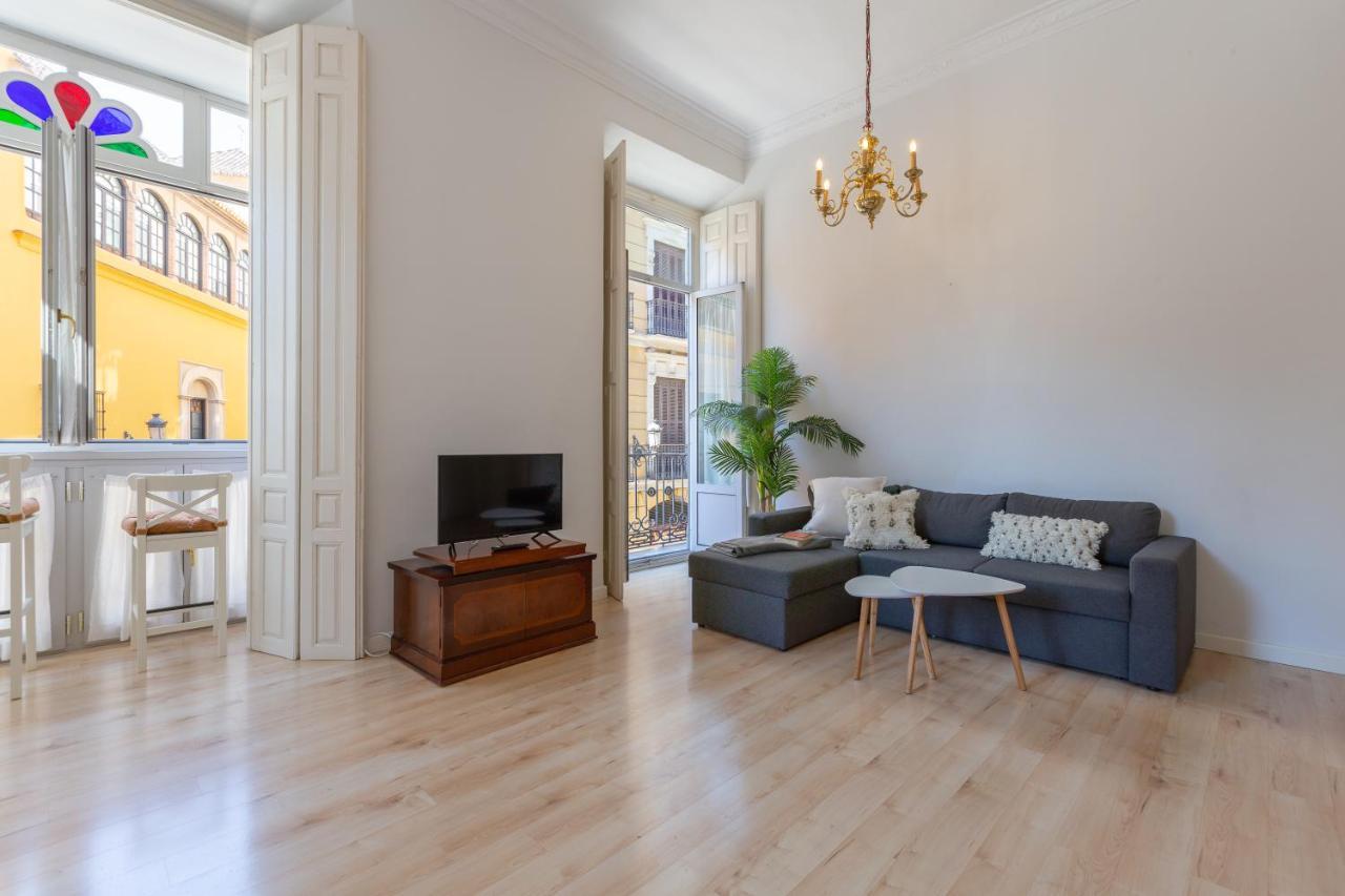 Luminoso Apartamento De Dos Habitaciones Con Vistas A Las Catedral Малага Екстериор снимка
