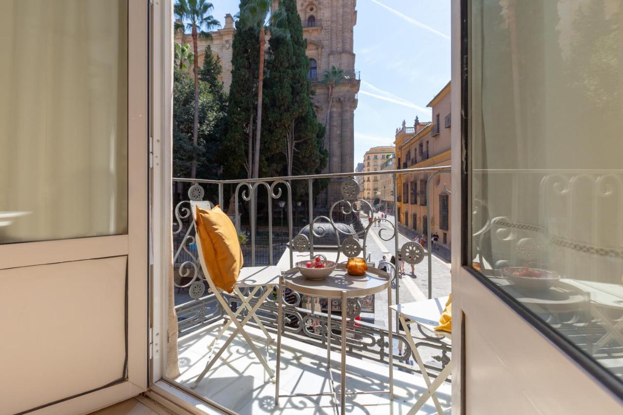 Luminoso Apartamento De Dos Habitaciones Con Vistas A Las Catedral Малага Екстериор снимка