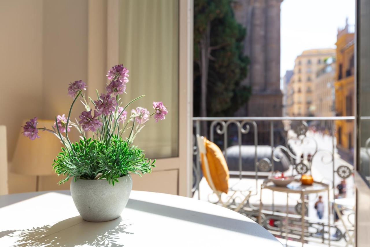 Luminoso Apartamento De Dos Habitaciones Con Vistas A Las Catedral Малага Екстериор снимка