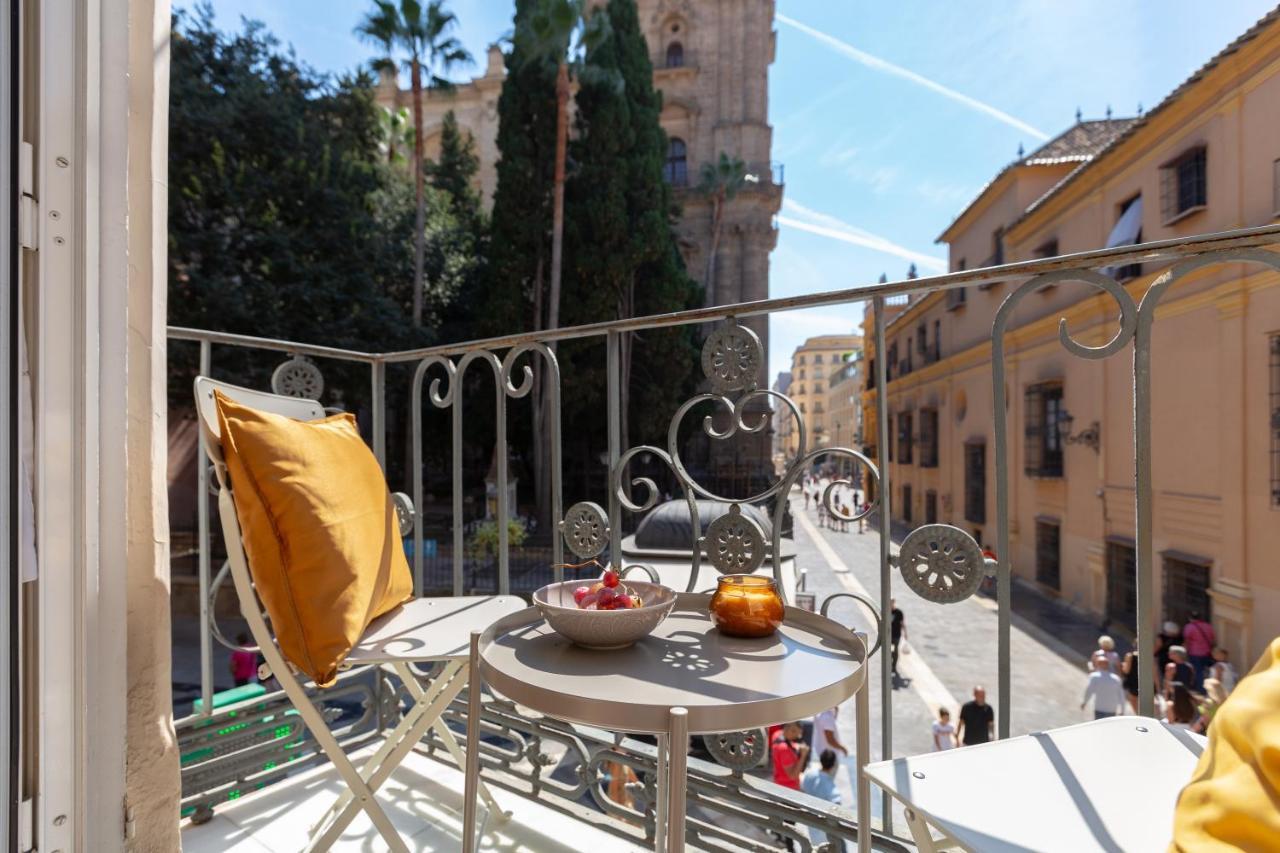 Luminoso Apartamento De Dos Habitaciones Con Vistas A Las Catedral Малага Екстериор снимка