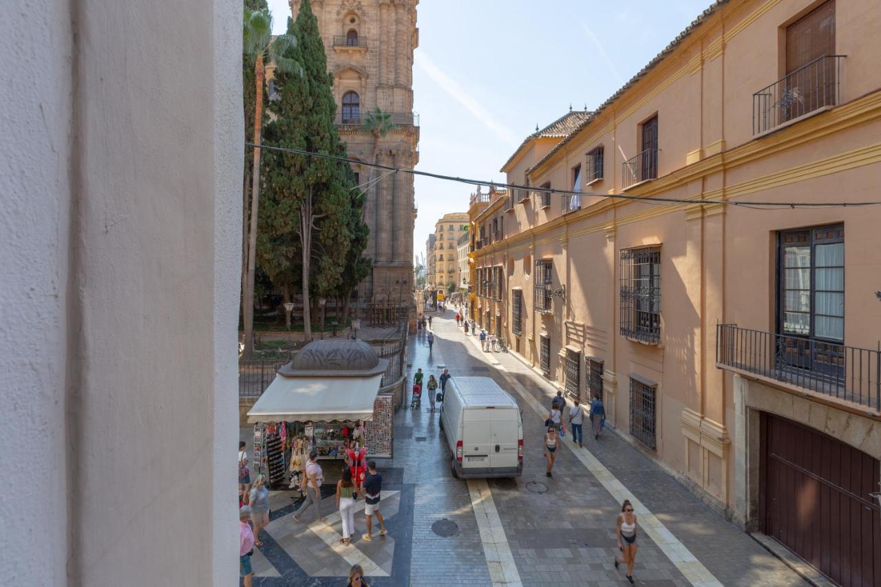 Luminoso Apartamento De Dos Habitaciones Con Vistas A Las Catedral Малага Екстериор снимка